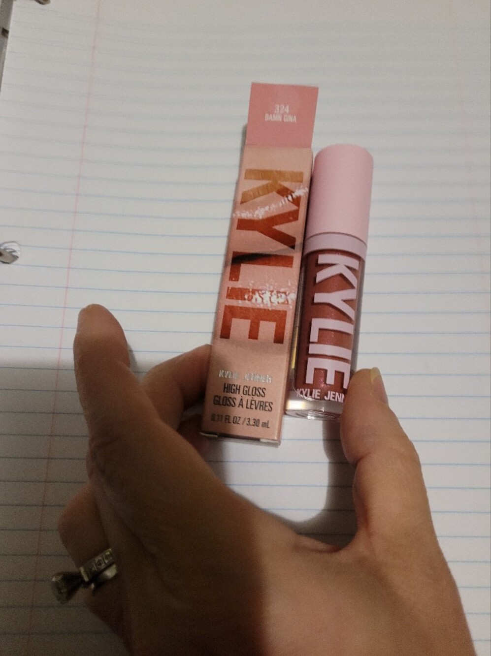 KyliebHigh Gloss Lip Gloss — Damn Gina